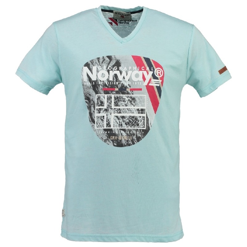 Geographical Norway Herren V-T-Shirt JEGORIO Herrenshirt kurzarm Shirt NEU/OVP Geographical Norway Herren V-T-Shirt JEGORIO Herrenshirt kurzarm Shirt NEU/OVP von fairhandelshop