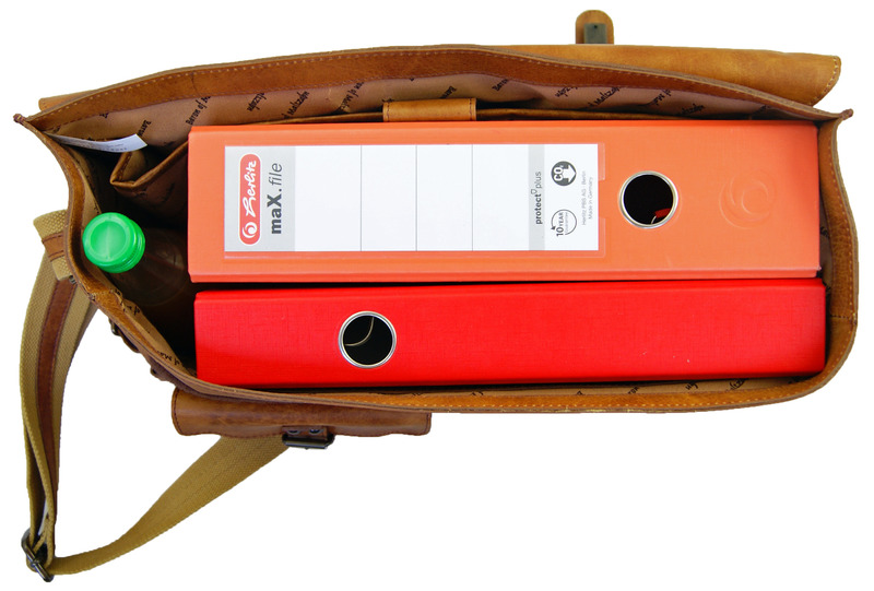 Umhängetasche JEFFERSON aus Rodeo-Leder - inkl. Lederpflege von Ledertaschenshop24