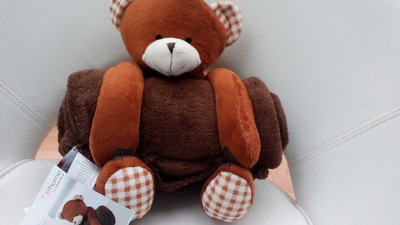 Biederlack - Kids Dream Set Teddybär + Kuscheldecke 75x100 cm Biederlack - Kids Dream Set Teddybär + Kuscheldecke 75x100 cm von dreimal6