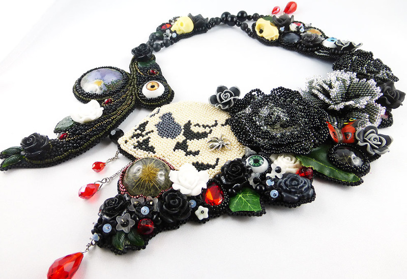 Halskette, Collier, Gothic von The-Pearlfactory