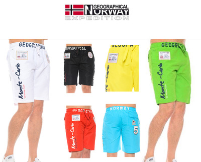 Geographical Norway QUORBAN Badehose Badeshort Short Gr. S-XXXL Modell 2016 von fairhandelshop