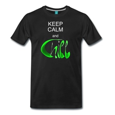 HerrenShirt "Keep calm and chill" von DaiSign