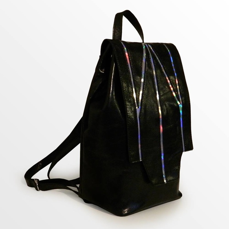 Echtleder Rucksack „Simetria“ von Erika Szücs