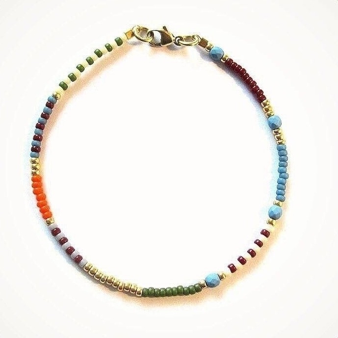 CAPRI DIEM Armband "JEANS FLAG", bekannt aus der Zeitschrift "Schöner Wohnen" CAPRI DIEM Armband "JEANS FLAG", bekannt aus der Zeitschrift "Schöner Wohnen" von CAPRI DIEM