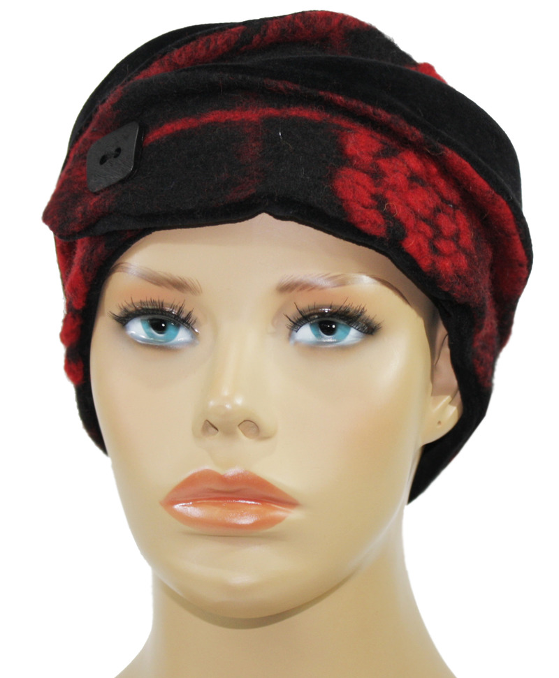 Walk Stirnband rot schwarz Walk Stirnband rot schwarz von klennes