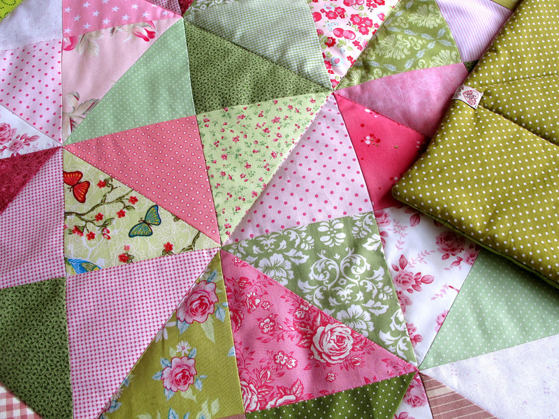 Patchworkdecke Quilt von HettyRosePatch