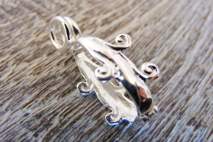 Anhänger / Donutscharnierclip Silber 925 mm "Wasserfall" Anhänger / Donutscharnierclip Silber 925 mm "Wasserfall" von Holzfelge