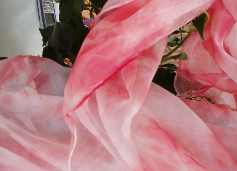 SEIDENSCHAL  ......  erdbeer/puder von flairlisa