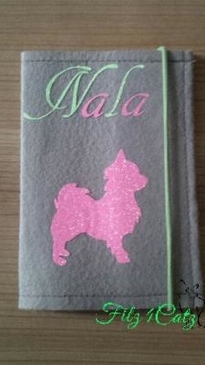 Impfpasshülle Filz Hund oder Katze Impfpasshülle Filz Hund oder Katze von Filz4Catz