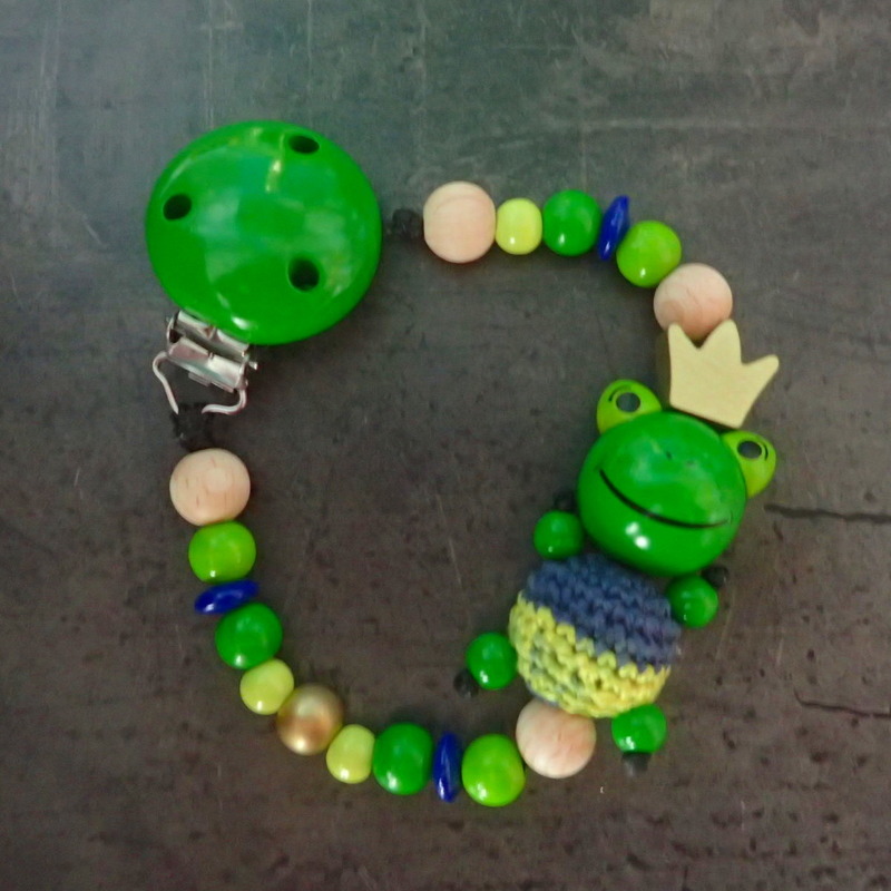 Schnullerkette Froschkönig Schnullerkette Froschkönig von Little Monster