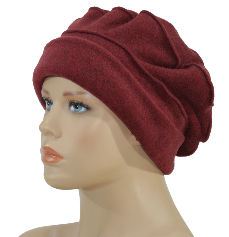 Damen Ballonmütze Fleecemütze Boho Mütze Damen Ballonmütze Fleecemütze Boho Mütze von klennes