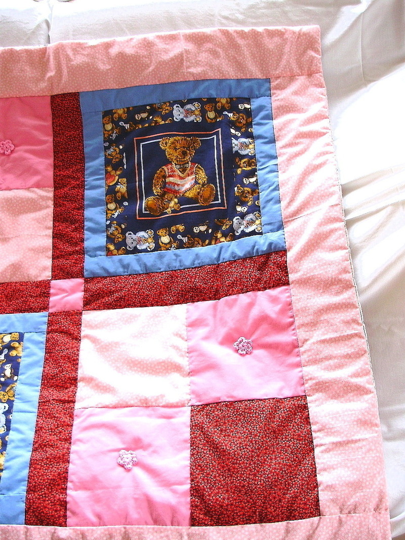 Babydecke♥Krabbeldecke♥Bärchen♥EIGENER ENTWURF♥mit Bärchen-Stoffpanelen♥ Babydecke♥Krabbeldecke♥Bärchen♥EIGENER ENTWURF♥mit Bärchen-Stoffpanelen♥ von Hobbyhaus