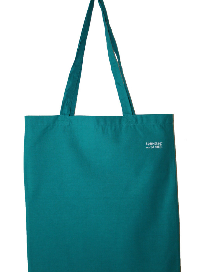 Beutel "Vogelschwarm", petrol von Spangeltangel