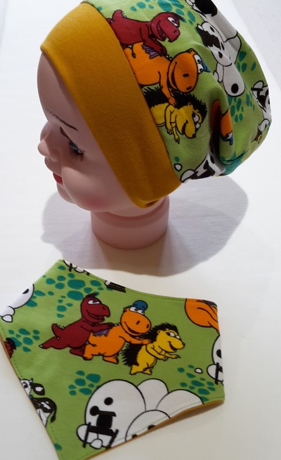 Baby Set Beanie und Wendehalstuch von Granny Creativa