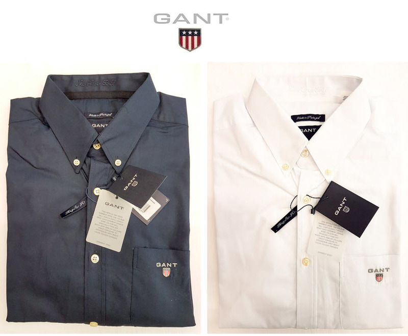 Gant Freizeit Businesshemd Navy und Weiß Baumwolle Shirt NEU-Original-S-XXL Gant Freizeit Businesshemd Navy und Weiß Baumwolle Shirt NEU-Original-S-XXL von fairhandelshop