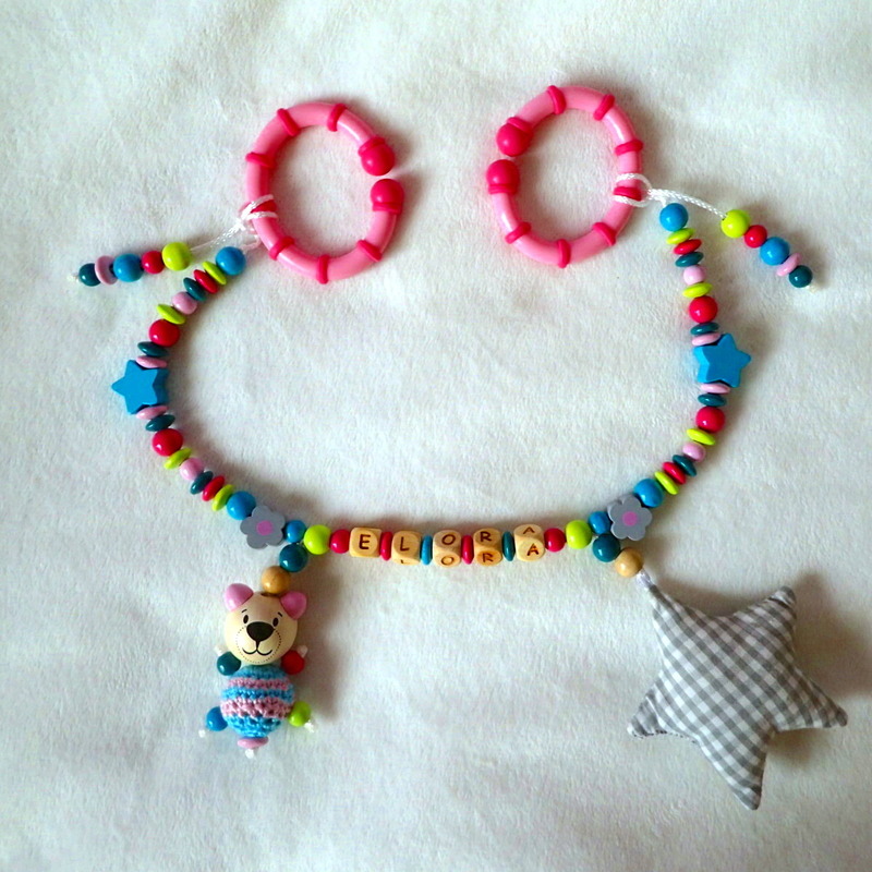 Kinderwagenkette Sternchen Kinderwagenkette Sternchen von Little Monster