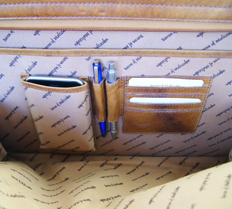 Aktentrolley Pilotenkoffer MONTGOLFIER aus Rodeo-Leder - inkl. Lederpflege Aktentrolley Pilotenkoffer MONTGOLFIER aus Rodeo-Leder - inkl. Lederpflege von Ledertaschenshop24