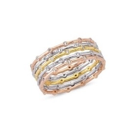 Multi Solitaire Ring, Silber Multi Solitaire Ring, Silber von Pour Toi Jewelry