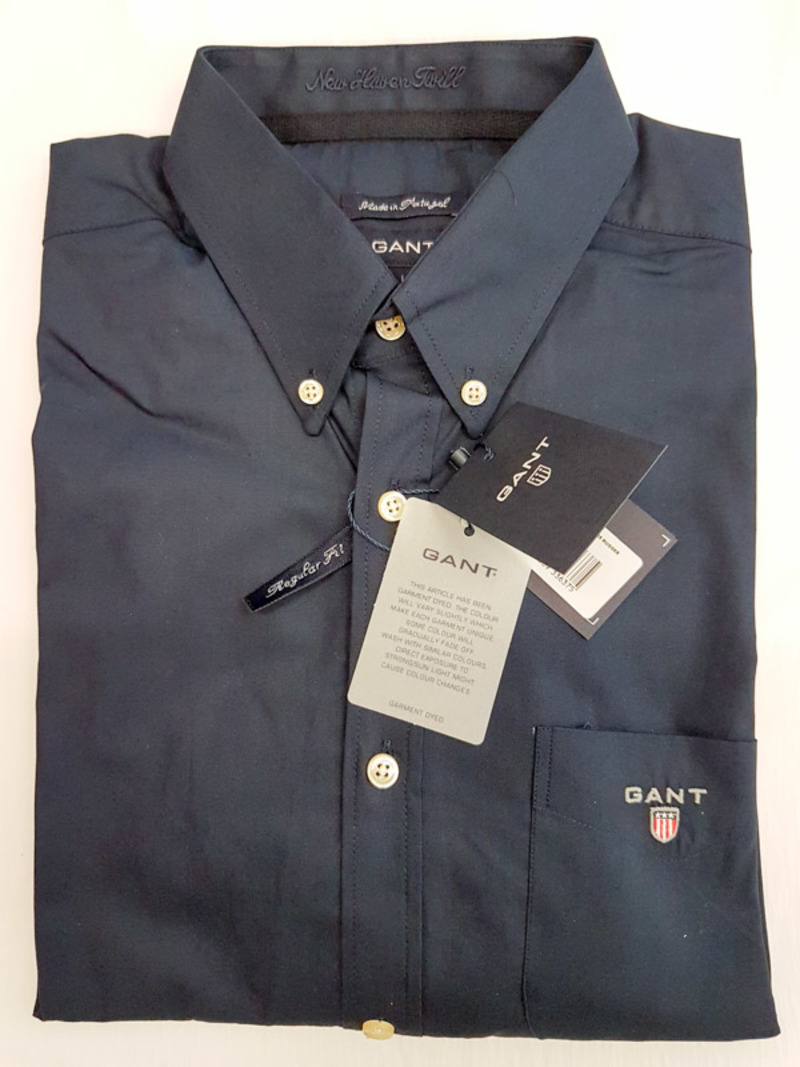 Gant Freizeit Businesshemd Navy und Weiß Baumwolle Shirt NEU-Original-S-XXL Gant Freizeit Businesshemd Navy und Weiß Baumwolle Shirt NEU-Original-S-XXL von fairhandelshop