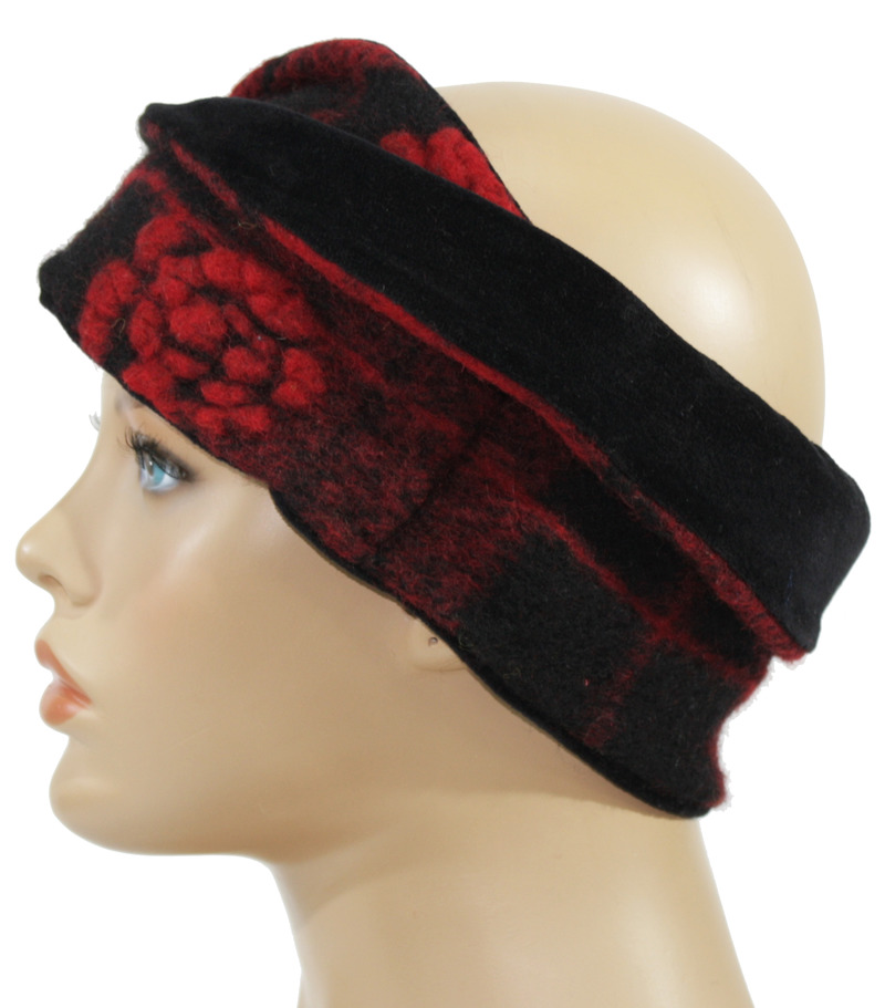 Walk Stirnband rot schwarz Walk Stirnband rot schwarz von klennes