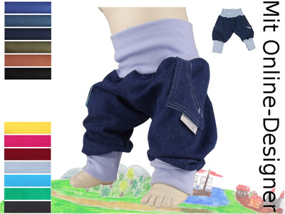 Jeanshose / Pumphose für Kinder Jeanshose / Pumphose für Kinder von JessicasManufaktur