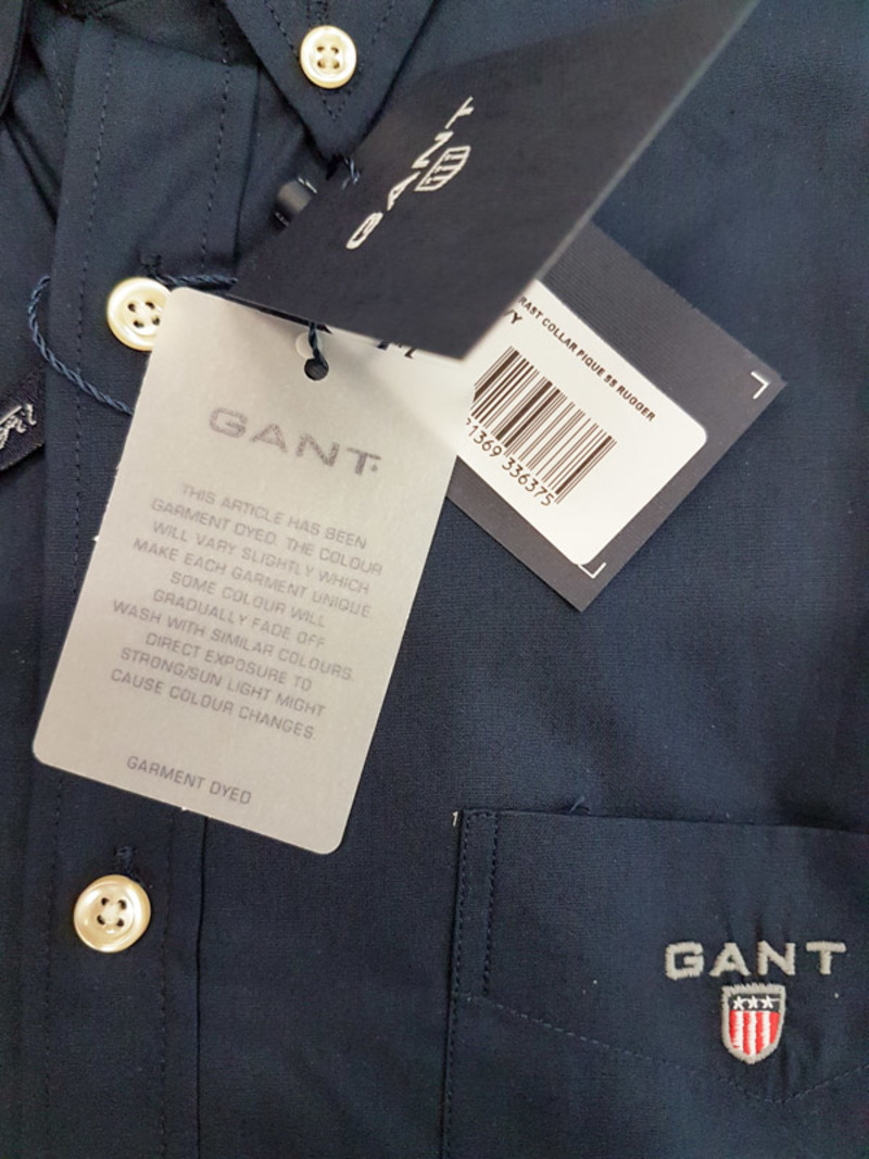 Gant Freizeit Businesshemd Navy und Weiß Baumwolle Shirt NEU-Original-S-XXL Gant Freizeit Businesshemd Navy und Weiß Baumwolle Shirt NEU-Original-S-XXL von fairhandelshop