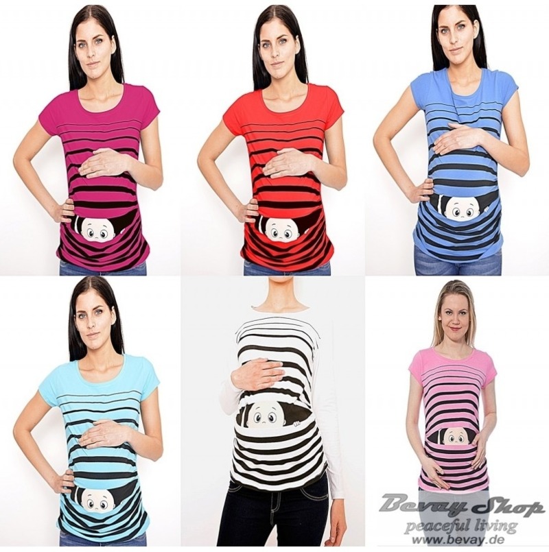 Umstandsmode T-Shirts von Bevay Umstandsmode