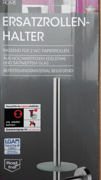 Design WC-Papierrollen-Halter Design WC-Papierrollen-Halter von dreimal6