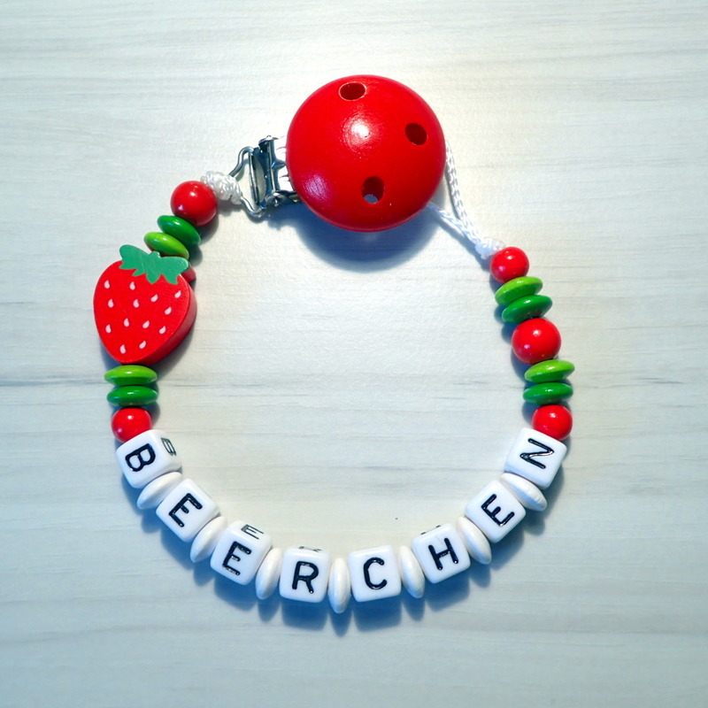 Schnullerkette Beerchen von Little Monster