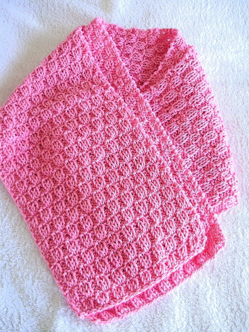 Kinderschal in rosa aus♥Baumwolle♥handgestrickt♥ Kinderschal in rosa aus♥Baumwolle♥handgestrickt♥ von Hobbyhaus