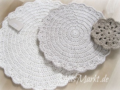Serie *Wohn-dich-schön* Tischset beige Serie *Wohn-dich-schön* Tischset beige von Mias Markt