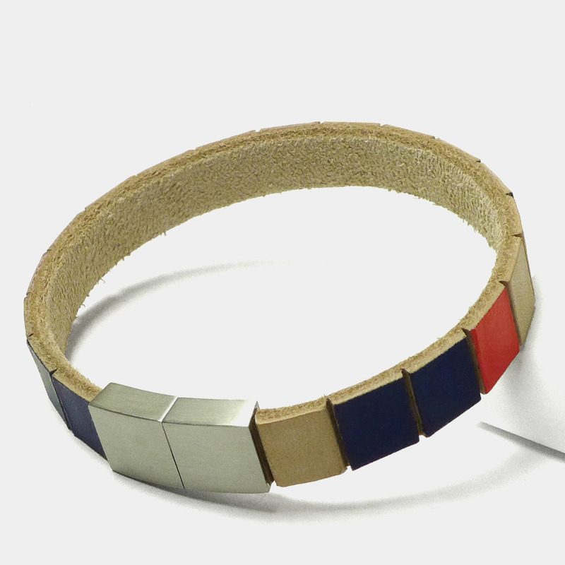 Armband Leather Star Raw MG93 von Starbeit