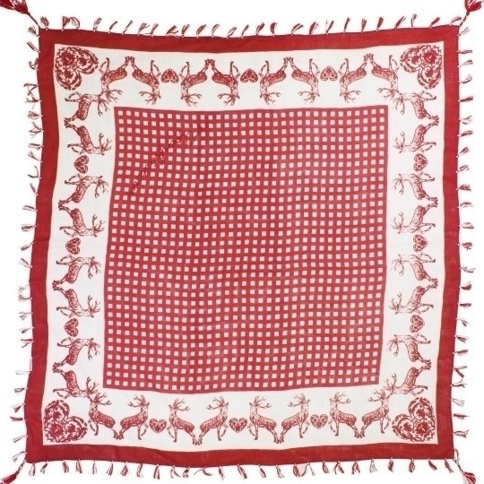 Trachtentuch "verliebte Hirsche" v. Alpenflüstern Trachtentuch "verliebte Hirsche" v. Alpenflüstern von Trachtenladerl-online.de