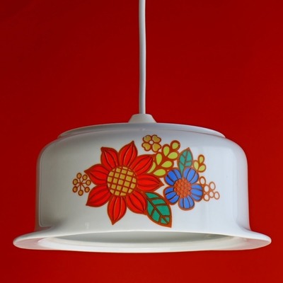 Vintage Lampenschirm aus einer Suppenterrine, Unikat Vintage Lampenschirm aus einer Suppenterrine, Unikat von Lichtunikate