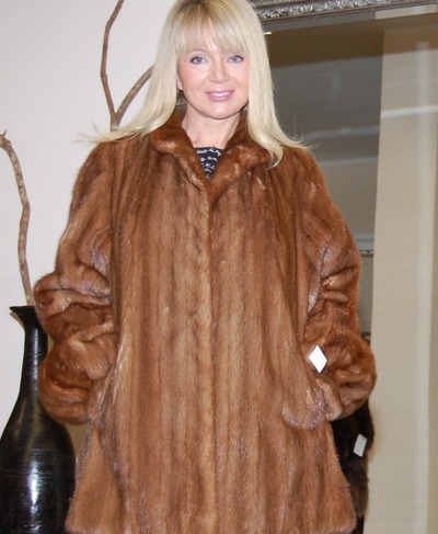 e-2805; PELZJACKE NERZJACKE MINK NERZ VISONE HOPKA PELZ FUR MEX Gr.40-44 e-2805; PELZJACKE NERZJACKE MINK NERZ VISONE HOPKA PELZ FUR MEX Gr.40-44 von pelz-mode