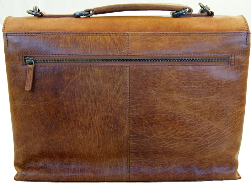 Aktentasche WASHINGTON aus Rodeo-Leder - inkl. Lederpflege von Ledertaschenshop24