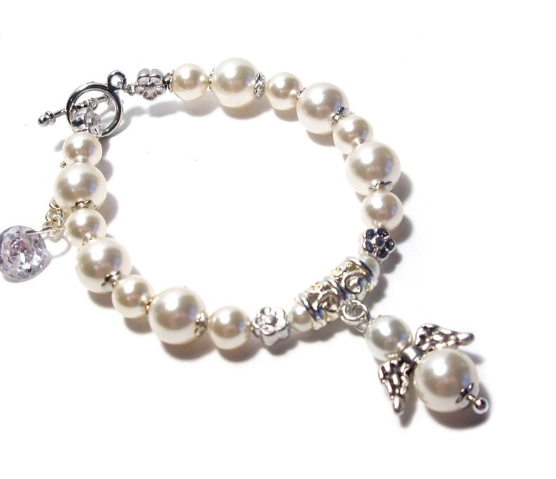 Armband zur Kommunion von Elfenzauber-Kids Kinderschmuck und Geschenkideen