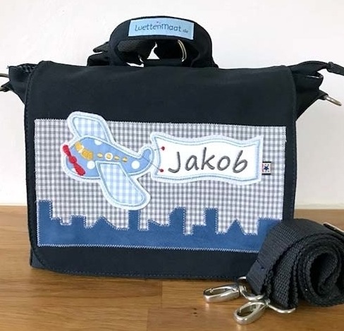 Kindergartentasche Flieger Flugzeug Kindergartentasche Flieger Flugzeug von Luettenmaat