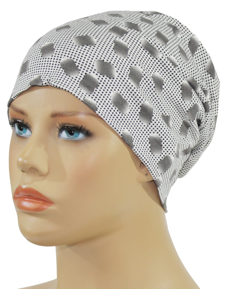 leichte Chemo Mütze grauton Alea von klennes
