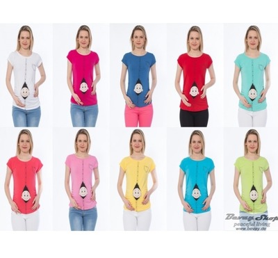 Umstandsmode T-Shirt von Bevay Umstandsmode