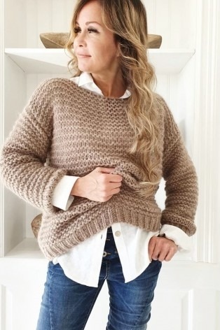 MERRY STRICK-PULLOVER von elcosy.de