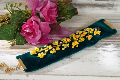Armband,  Manschette, Stoffarmband Armband,  Manschette, Stoffarmband von Kloeppelsuse