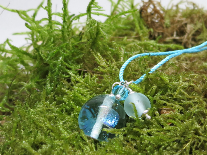 LANGE KETTE UNIKAT GLASPERLEN LANGE KETTE UNIKAT GLASPERLEN von SilkArt-AntjeTopf