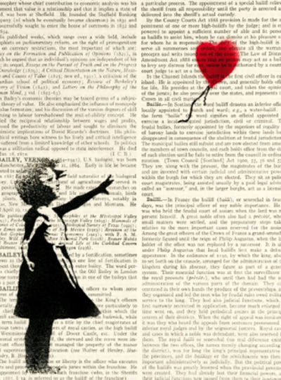 Vintage Kunstdruck auf bedruckter Buchseite Antik Buchdruck *BANKSY* Vintage Kunstdruck auf bedruckter Buchseite Antik Buchdruck *BANKSY* von Vintagist.com Online Shop für Vintage Dekoration u