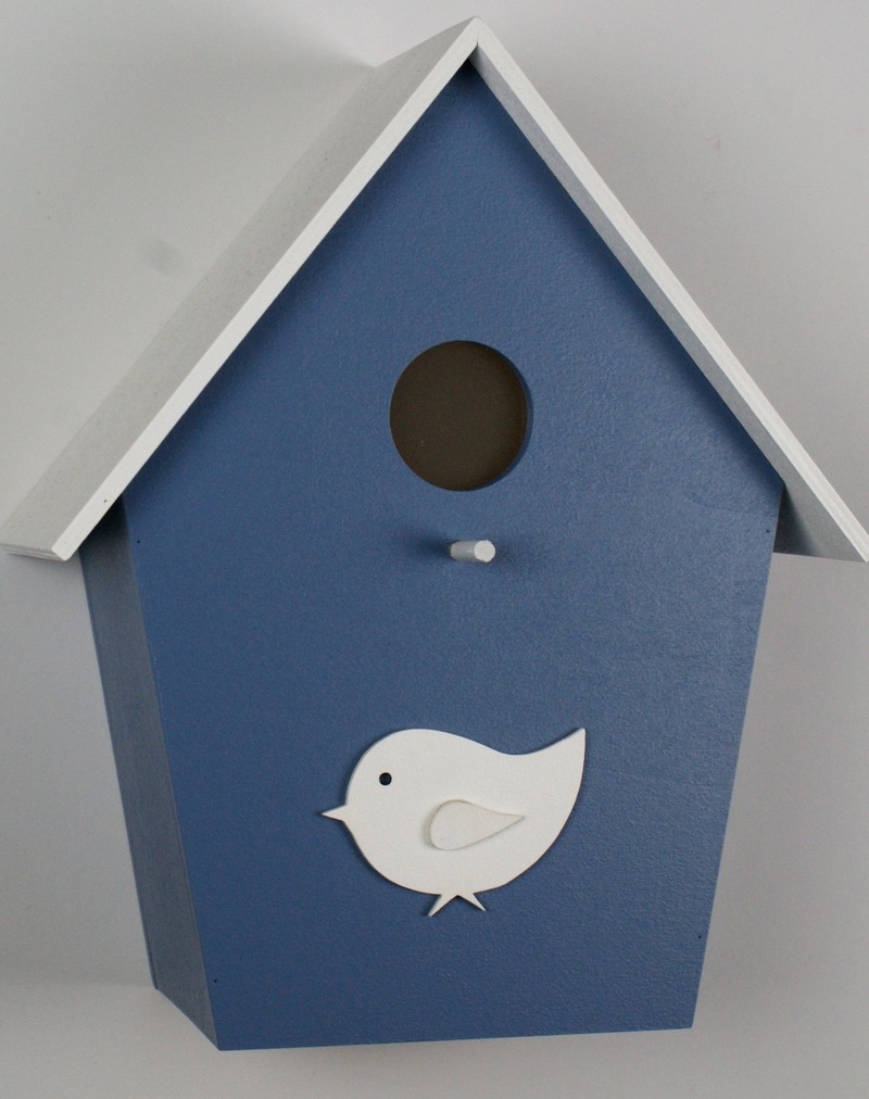 Vogelhauslampe taubenblau von Vogelhauslampen