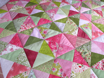 Patchworkdecke Quilt von HettyRosePatch