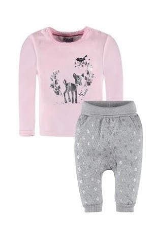 Kanz Jogging-Anzug Pink Lady Kanz Jogging-Anzug Pink Lady von Wunderland - Bekleidung für Kinder