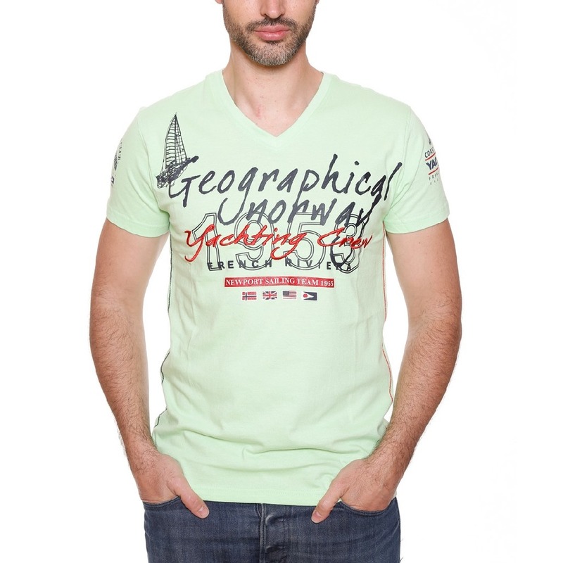 Geographical Norway Herren V-T-Shirt JEANCLAUDE Herrenshirt kurzarm Shirt NEU Geographical Norway Herren V-T-Shirt JEANCLAUDE Herrenshirt kurzarm Shirt NEU von fairhandelshop