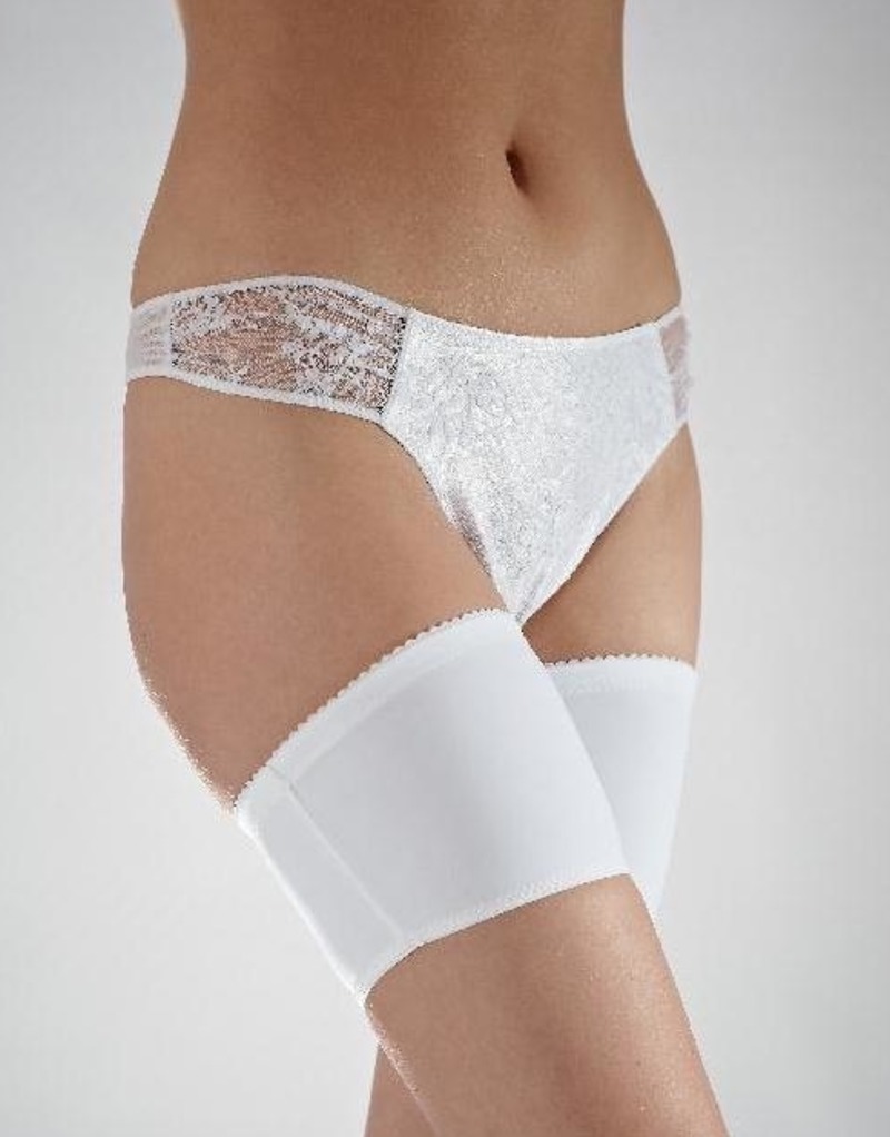 Oberschenkelschoner in weiss Oberschenkelschoner in weiss von flirtyna