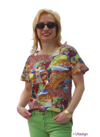 Shirt, bunt Shirt, bunt von UL-GlamCity